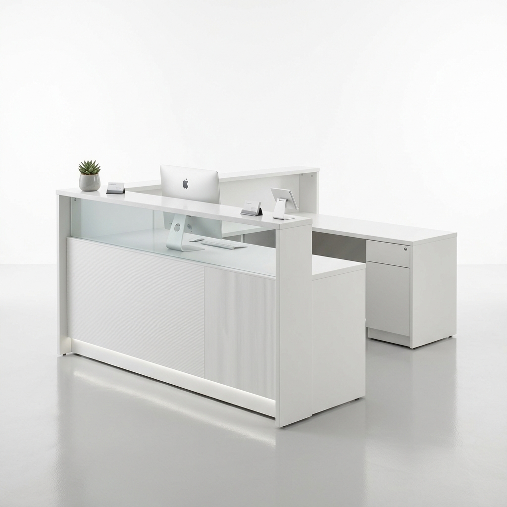 Стойка ресепшн Reception White